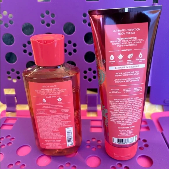Bath & Body Works Velvet Sugar Body Wash and Cream Set - Picture 2 of 3